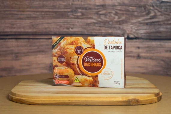 caixa de dadinho de tapioca